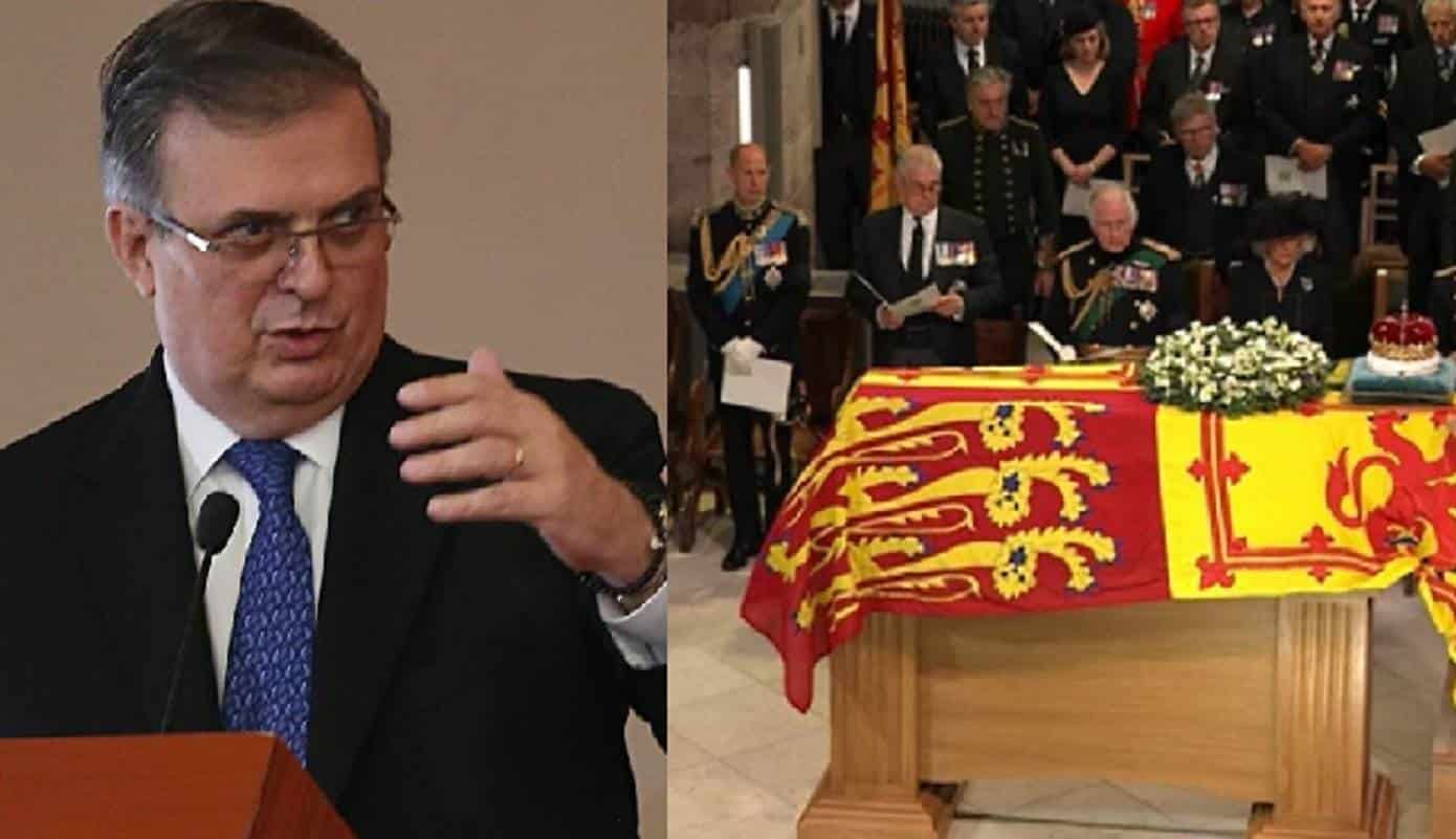 Hoy llega Marcelo Ebrard a Londres para funerales de la Reina Isabel II