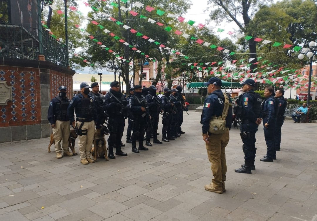 Reporta SSC saldo blanco tras el festejo del Grito de Independencia 2022