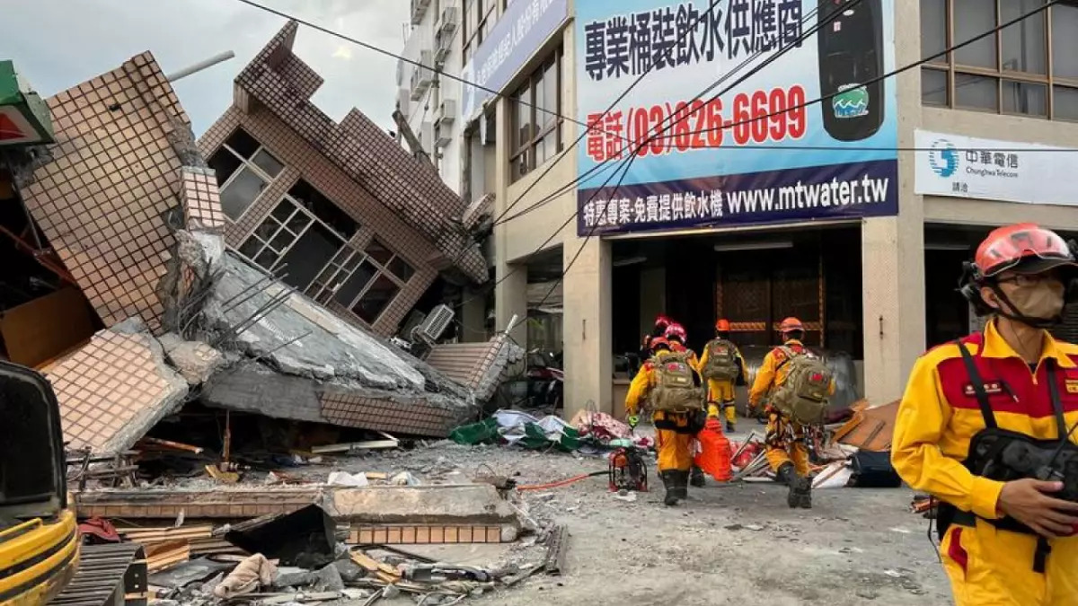 Por: Cortesía Terremoto en Taiwán deja un muerto y 79 heridos