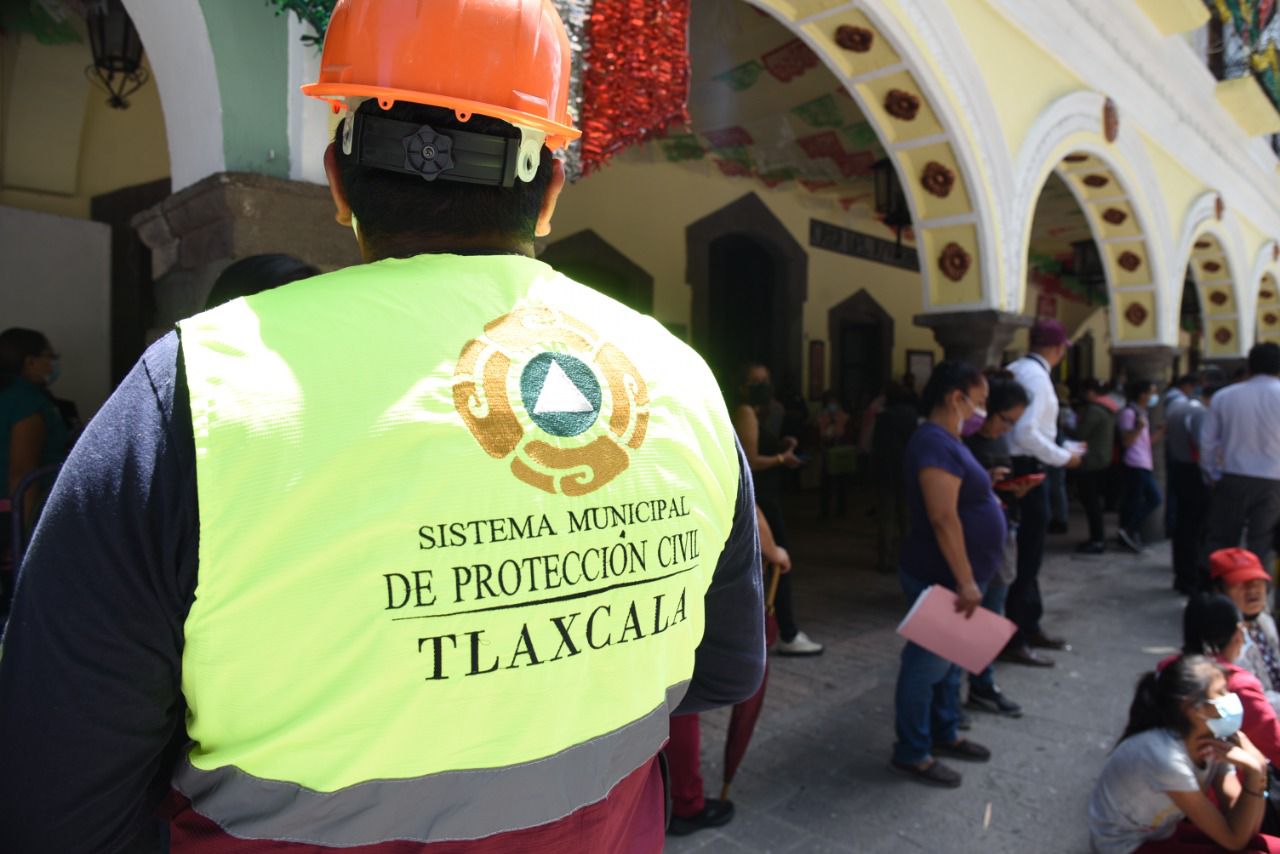 Gobierno municipal de Tlaxcala refuerza cultura de prevención y protección civil