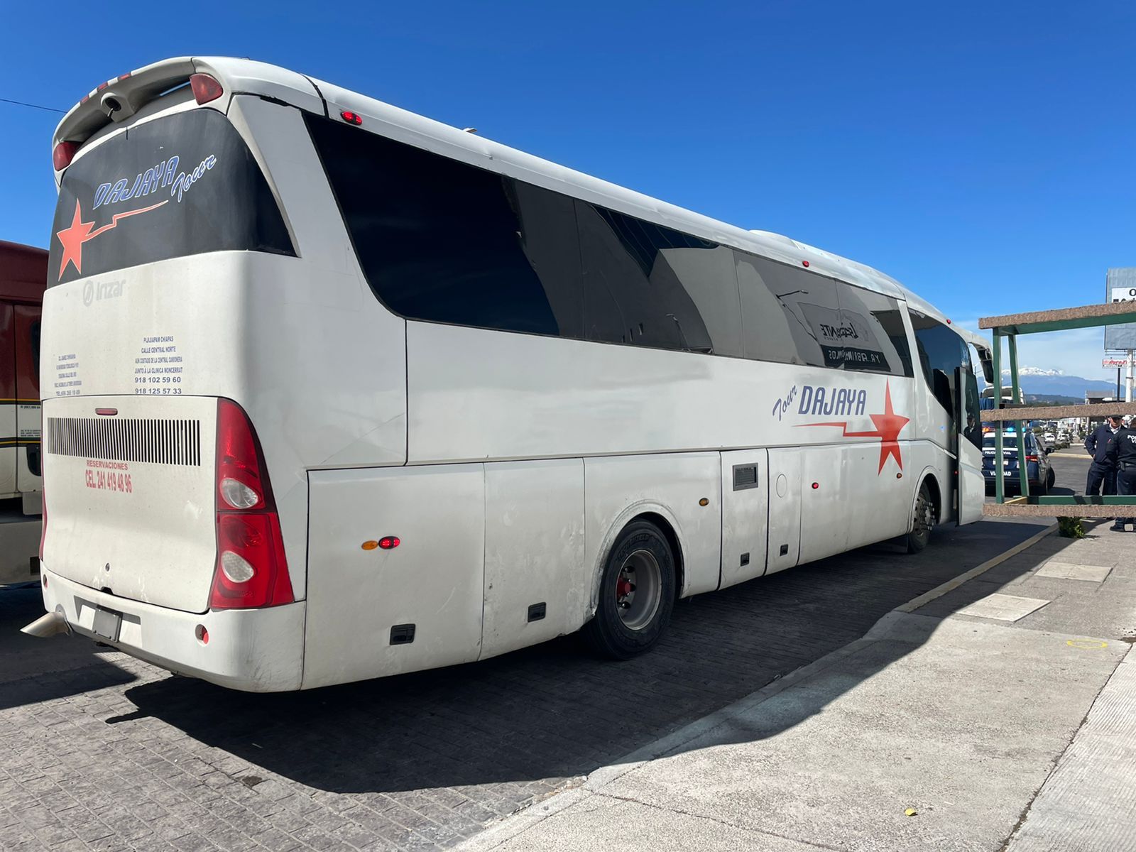 Por: Cortesía Detienen en Apizaco a autobús que transportaba venezolanos