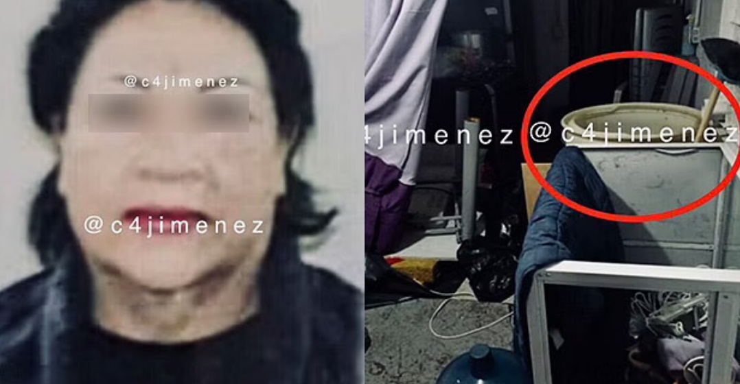 Por: Cortesía Costurera de 60 años confesó que asesinó a su marido y deshizo el cadáver con sosa cáustica
