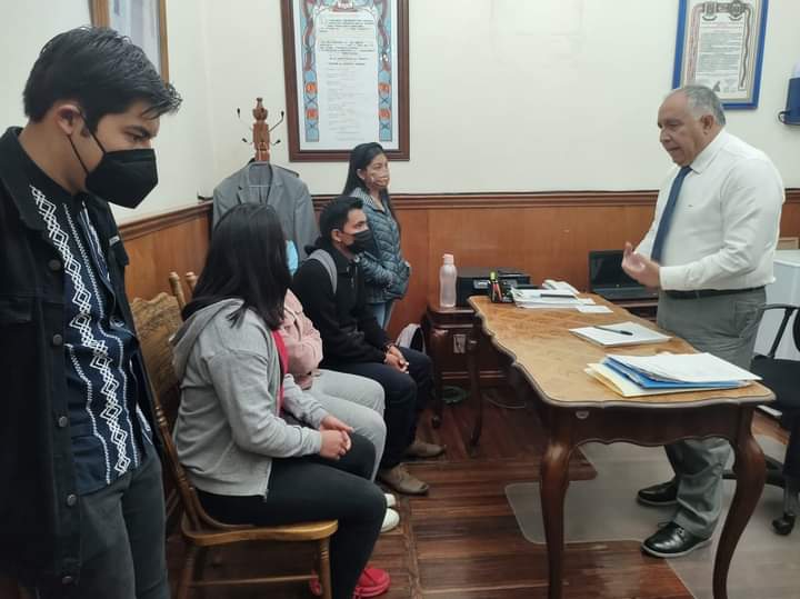 Por: Cortesía Alcalde Jorge Corichi no da la cara ante estudiantes de FNERRR