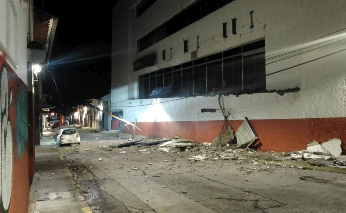 Por: Cortesía Uruapan, Michoacán registra daños tras sismo de magnitud 6.9 esta madrugada