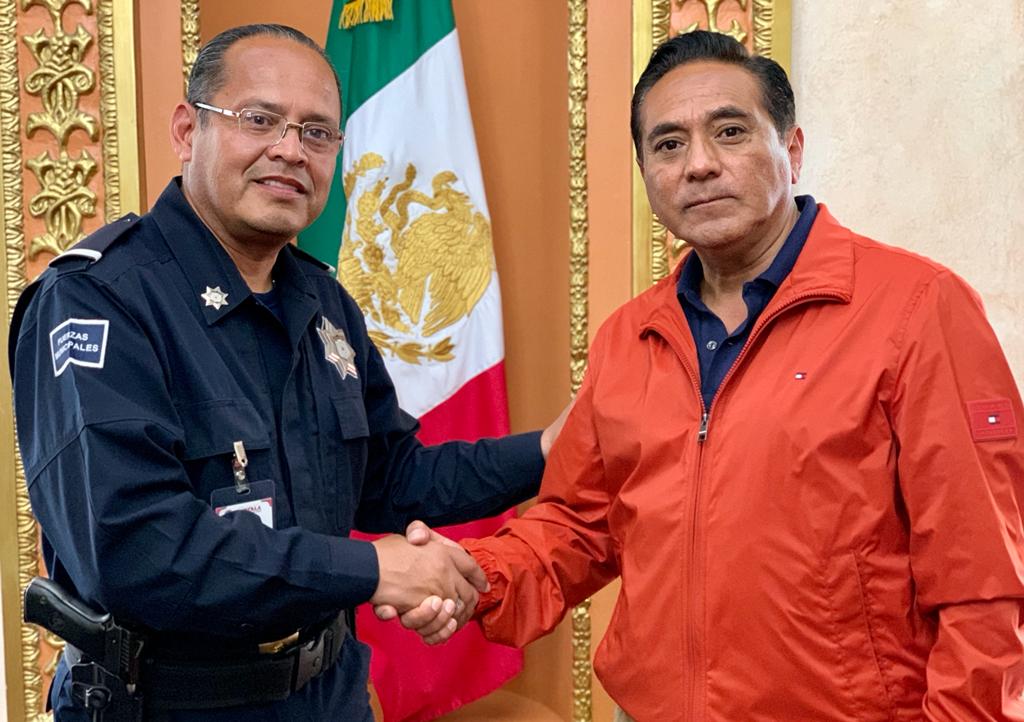 Ayuntamiento de Tlaxcala nombra a nuevo director de la Dirección de Seguridad Ciudadana