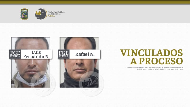 Por: Cortesía Sujetos son enviados  a prisión por violar a 2 niñas, de 9 y 10 años respectivamente en Puebla