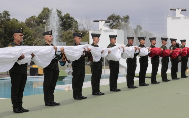 Por: Cortesía Asta bandera monumental en Los Fuertes es atendida tras reporte de agrietamiento