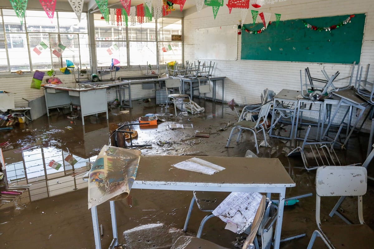 Por: Cortesía Tres escuelas de la capital poblana impartirán clases a distancia para la valoración de estos inmuebles tras daños por lluvias