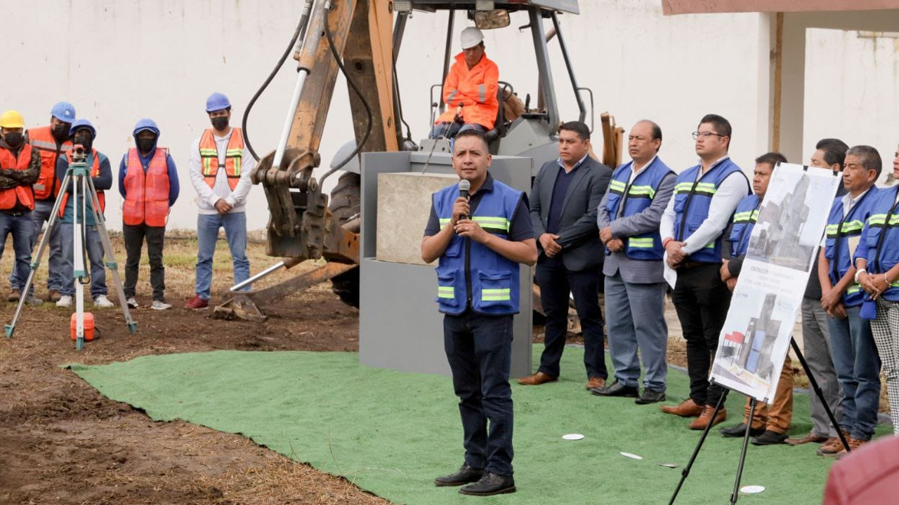 Por: Cortesía Da inicio la construcción de una subcomisaria en San Andrés Cholula