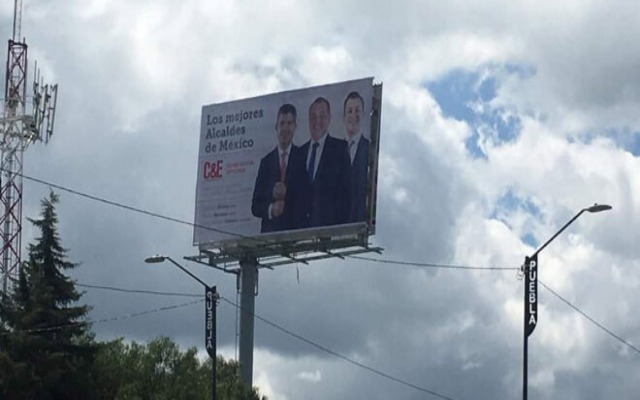 Gobierno estatal revisará si promoción de Eduardo Rivera en espectacular está apegada a la ley