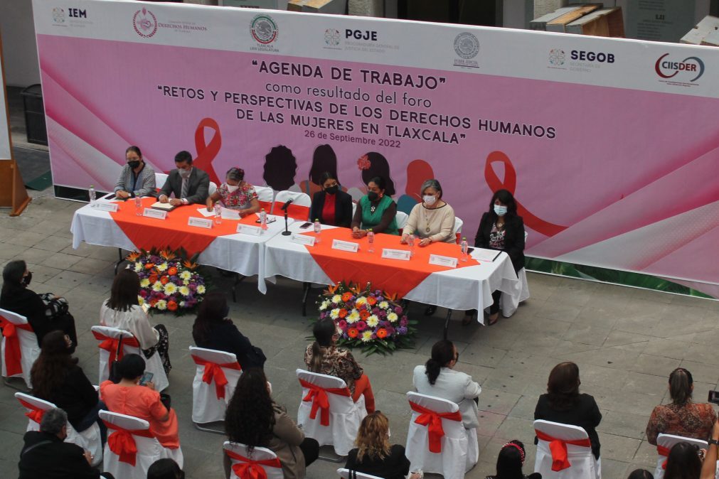 Por: Cortesía Presentan instituciones la agenda de trabajo para favorecer a las mujeres