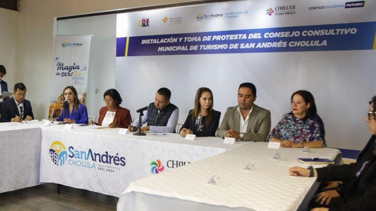 Por: Cortesía Presentan el Consejo Consultivo Municipal de Turismo de San Andrés Cholula