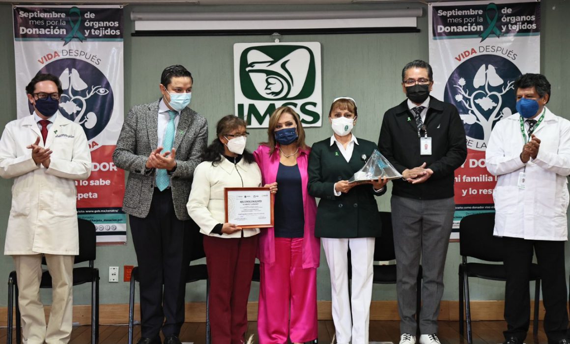 Inicia nueva era de donación de órganos y tejidos: Lorena Cuéllar
