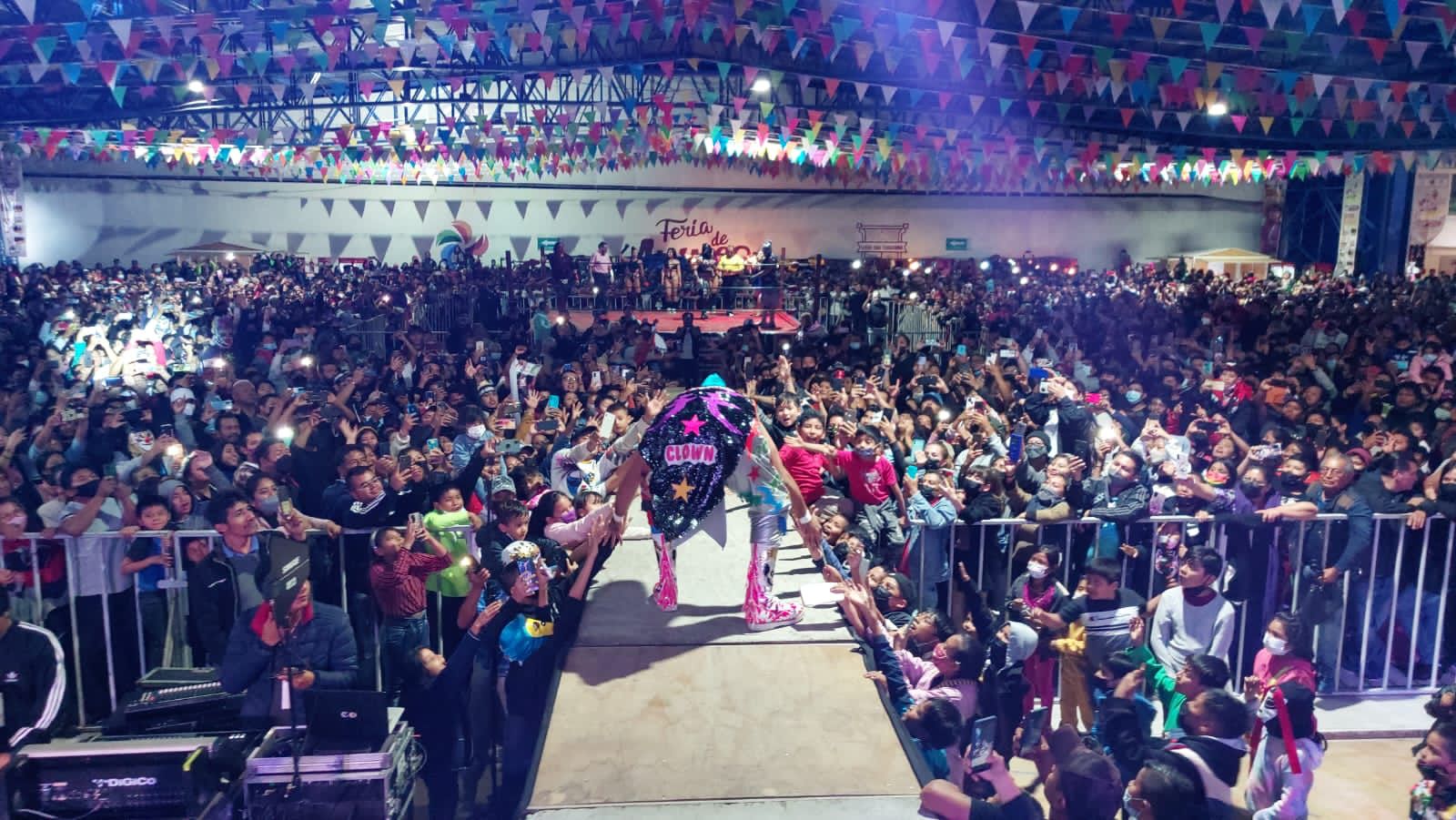 Por: Cortesía Ayer se vivió la emoción en Atlixco durante evento  de la lucha libre de la AAA