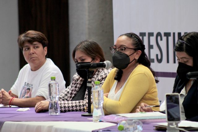 Por: Cortesía Se realiza foro: testimonios de la red estatal de víctimas de Tlaxcala en el Congreso