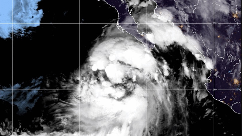 Depresión tropical Once-E se intensificó a tormenta tropical “Javier”; se esperan lluvias intensas en estos estados