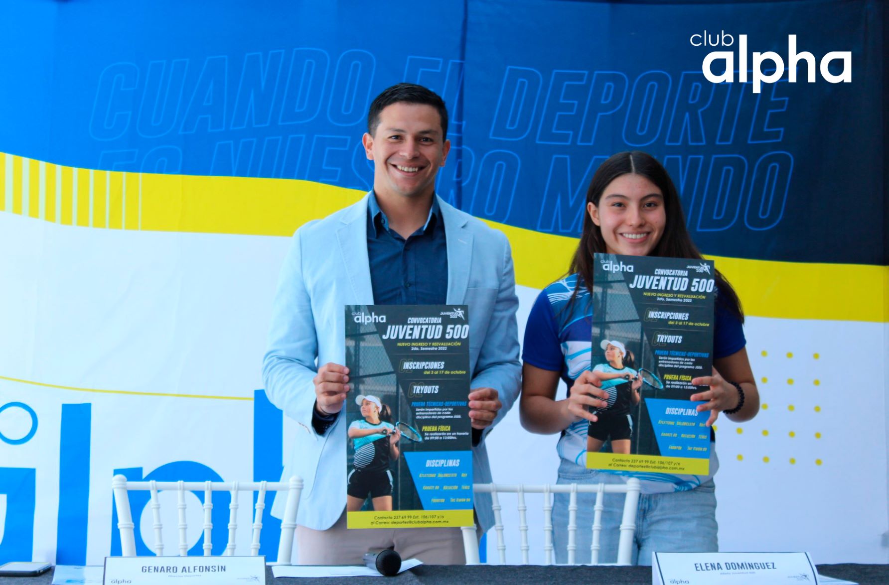 Por: Cortesía A la espera de dos mil atletas, anunciaron la Copa Alpha