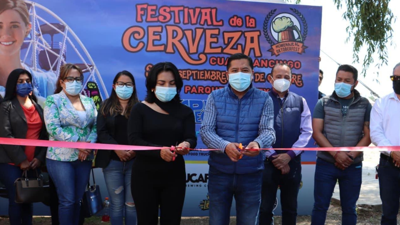 Por: Cortesía En Cuautlancingo; fue inaugurado el Festival de la Cerveza