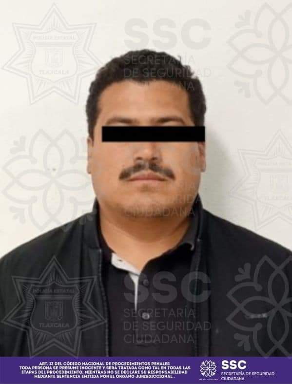 Por: Cortesía Cae alcalde de Hueyotlipan, director de obras y dos más por portación de arma de fuego y presunto robo