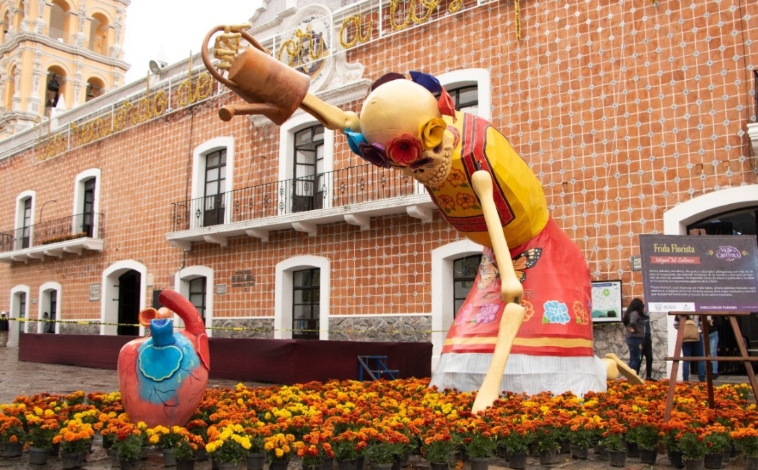 Por: Cortesía Atlixco ya comenzó con los preparativos para la segunda edición de valle de catrinas