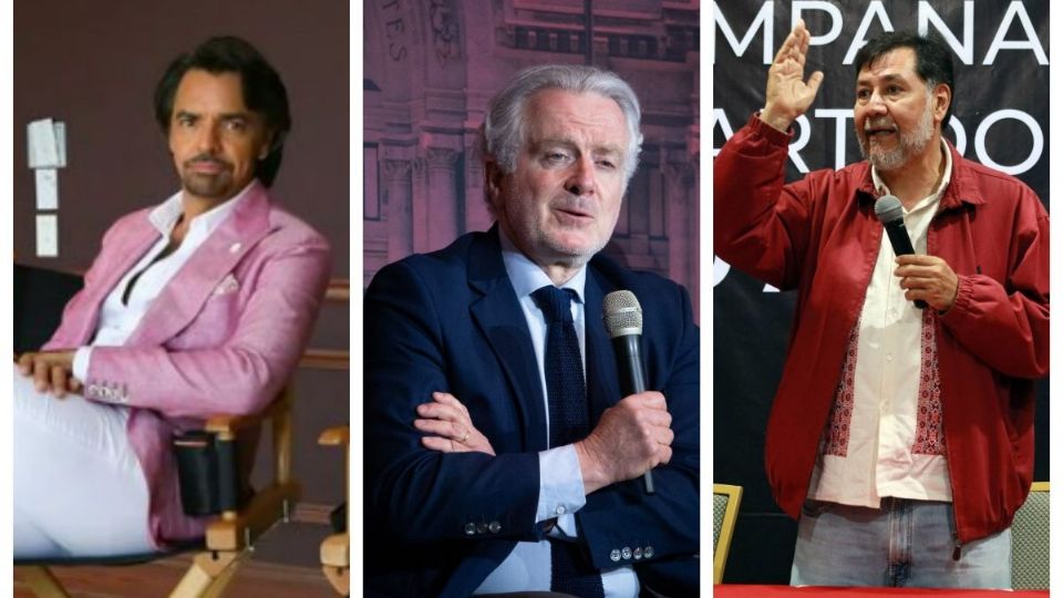 Por: Cortesía Derbez, Creel y Noroña: ¿cómo van en las encuestas los nuevos ‘destapados’ para candidaturas 2024?