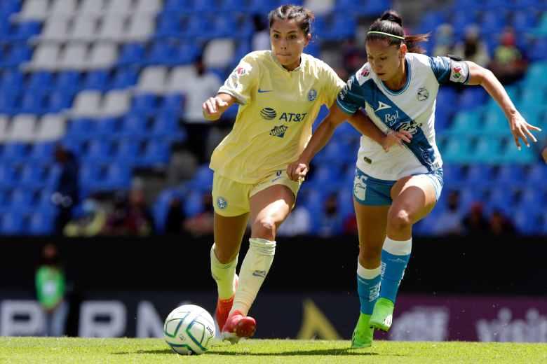 Por: Cortesía Batacazo del Puebla Femenil sobre el América