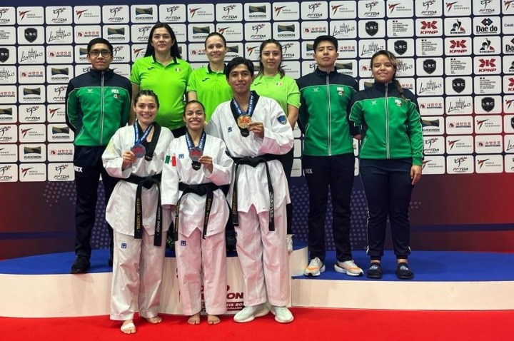Por: Cortesía La poblana Claudia Romero ganó medalla de plata en Gran Prix de París