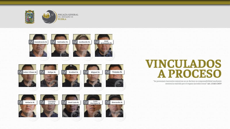 Por: Cortesía 14 policías son enviados a prisión por usurpación de funciones en Quimixtlán
