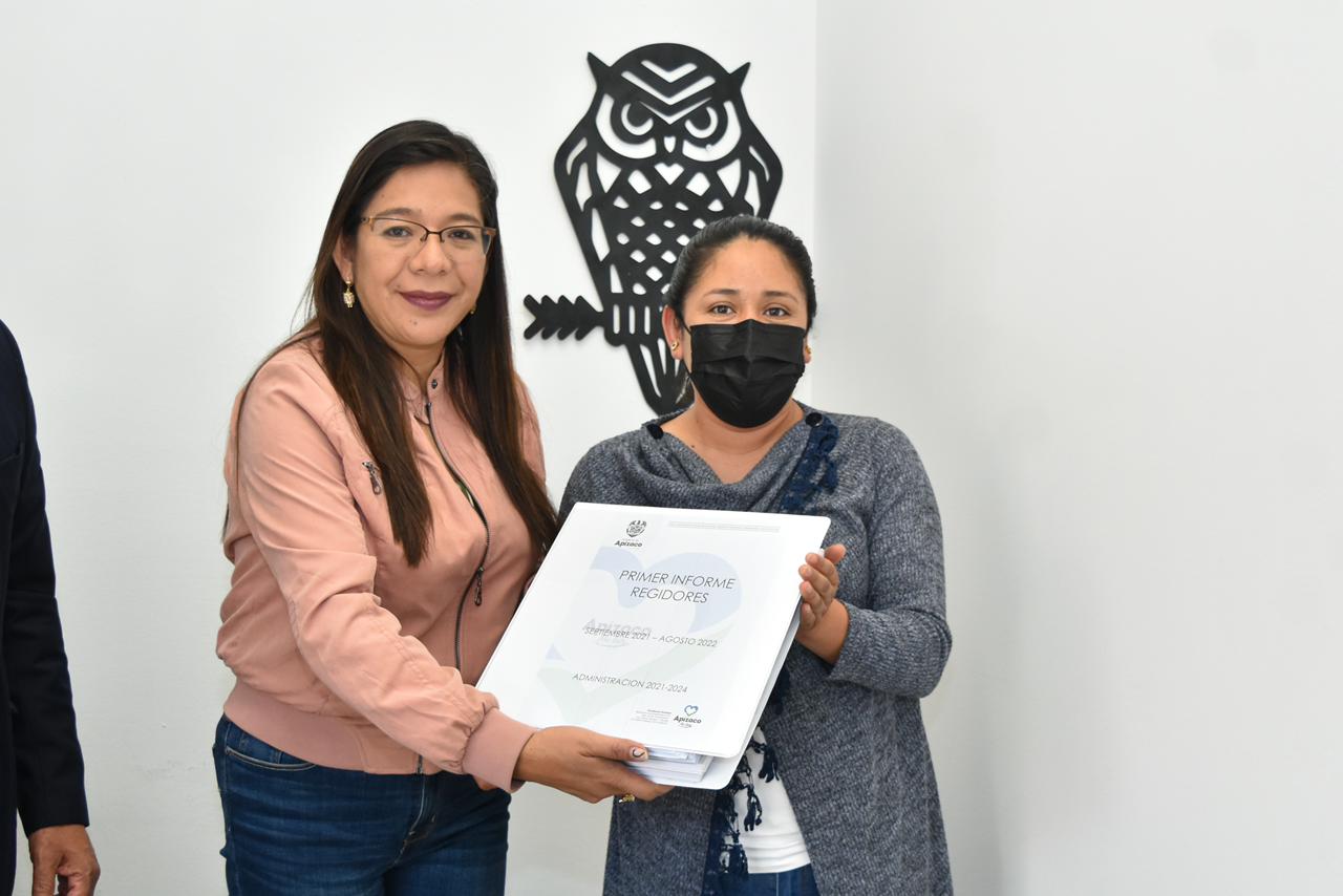 Por: Cortesía Rinden regidores de Apizaco informe de actividades