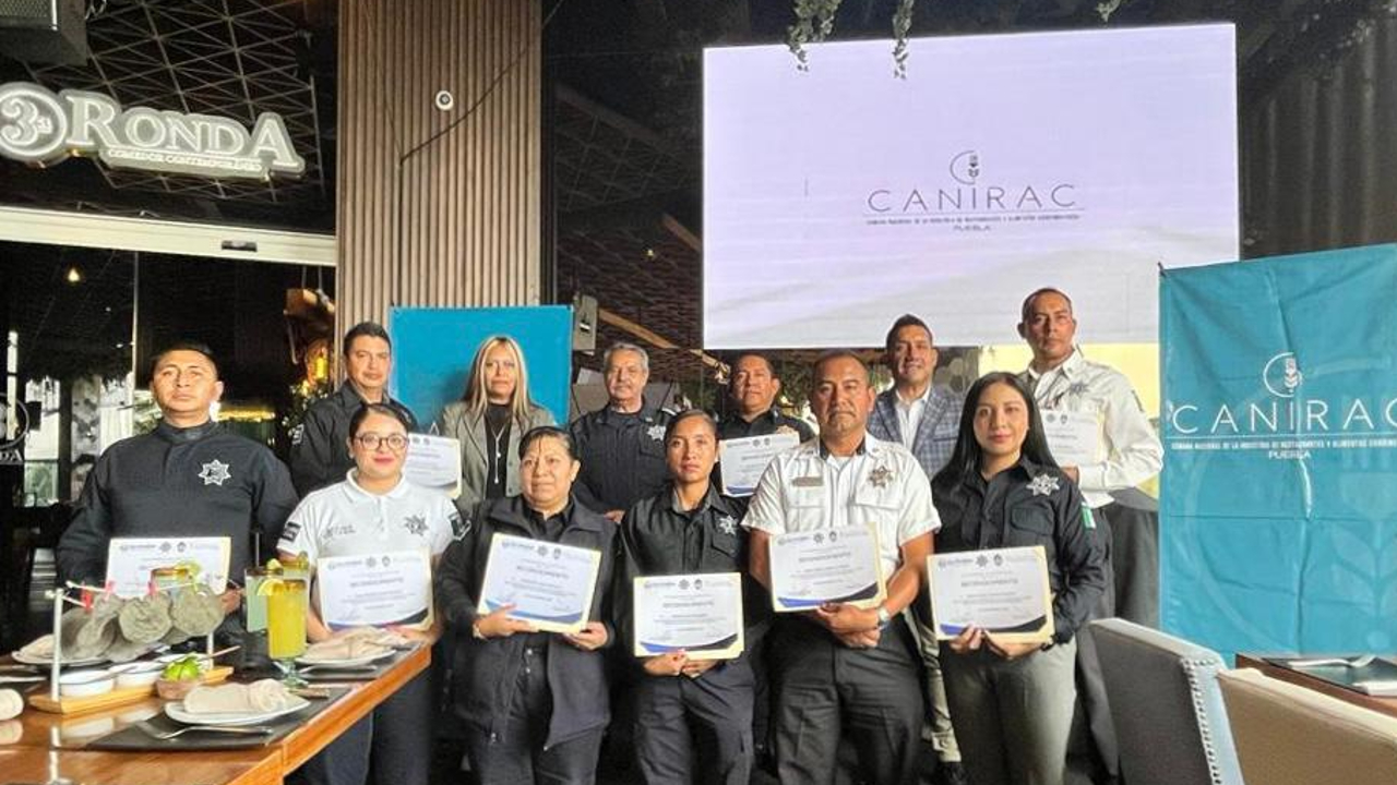 Por: Cortesía En San Andrés Cholula; fueron reconocidos elementos de seguridad por acciones destacas