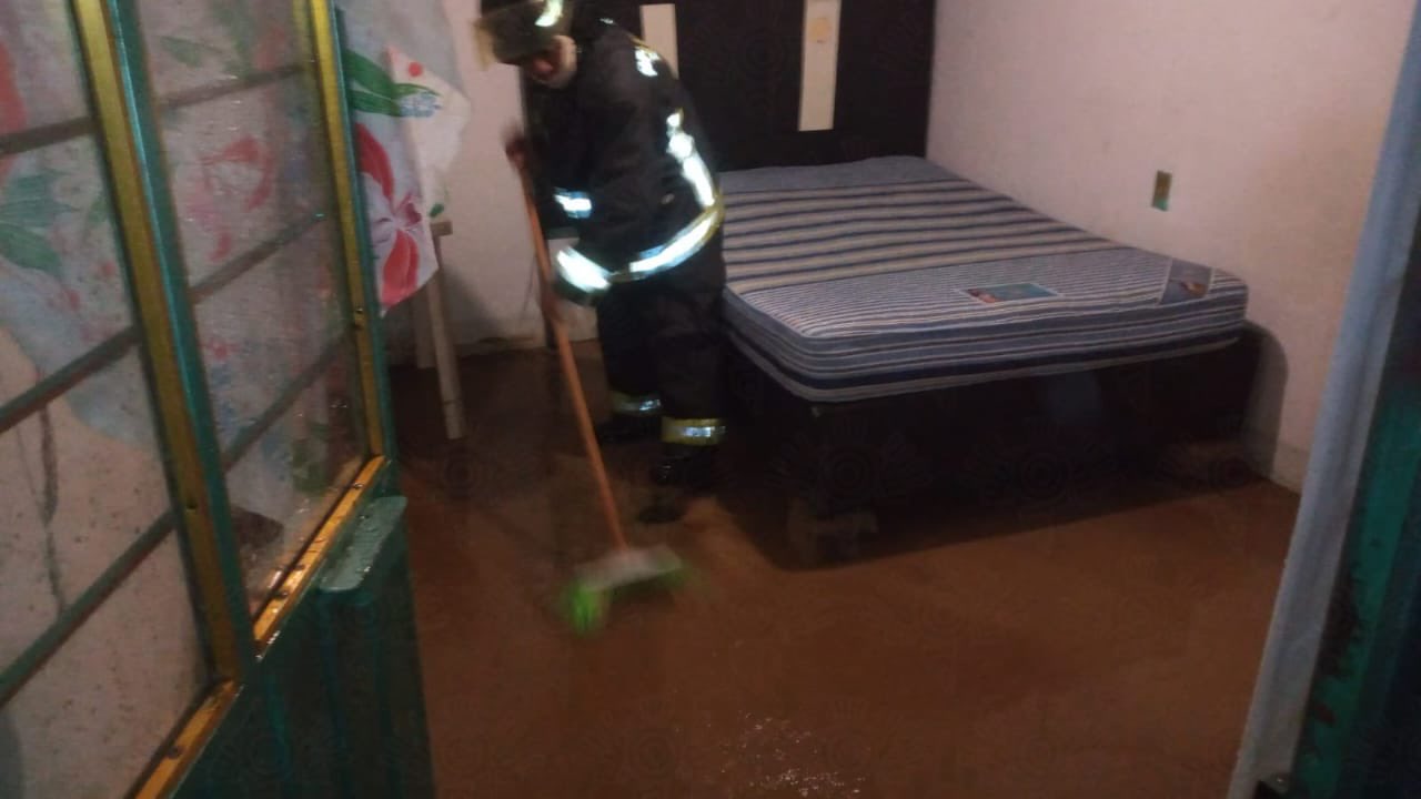 Por: Cortesía Fuerte lluvia afecta a 40 viviendas en Amozoc