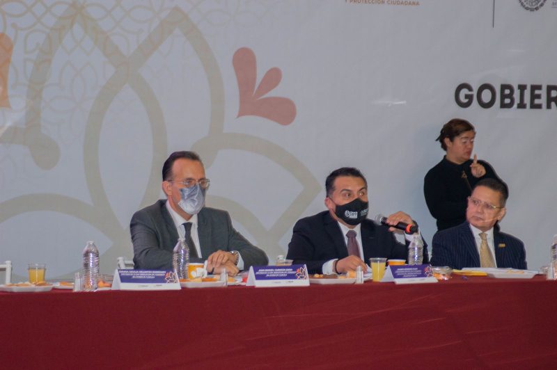 Asiste Juan Manuel cambrón a Tercera Mesa De Trabajo De Seguridad