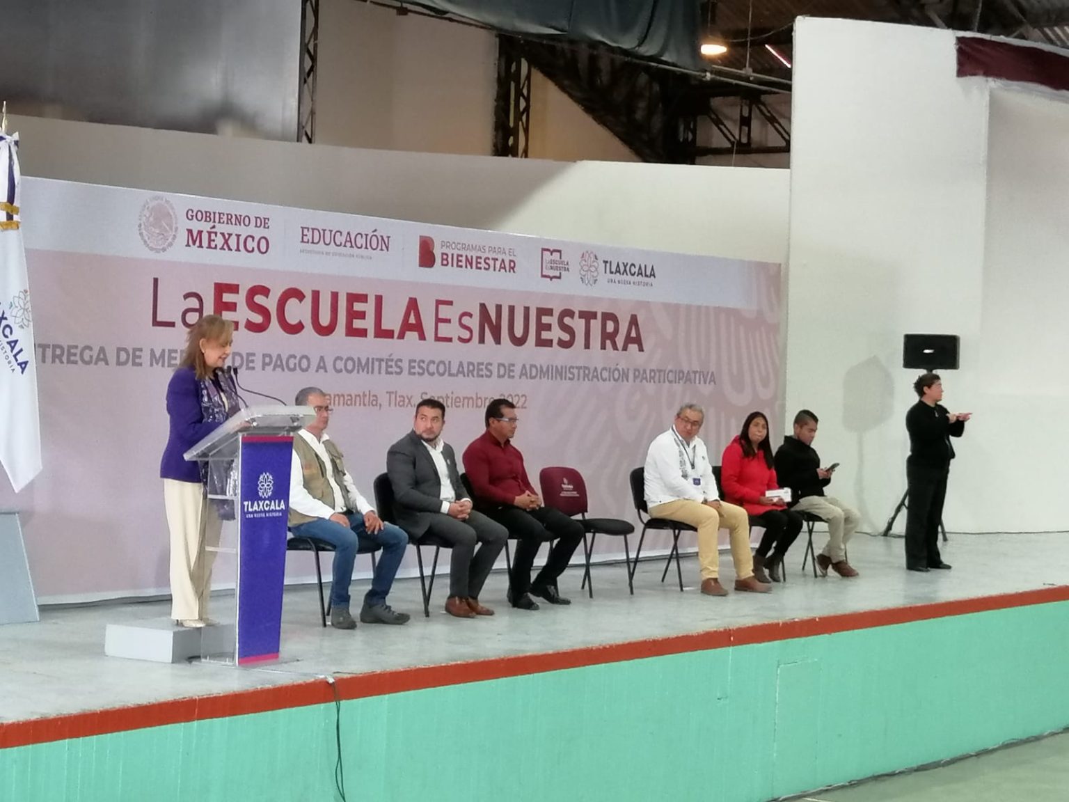 Por: Cortesía Reciben 530 escuelas de Tlaxcala apoyo del Programa La Escuela Es Nuestra