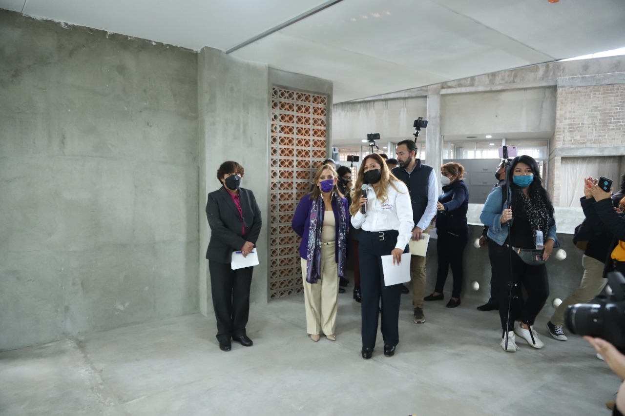 Por: Cortesía Supervisan gobernadora Lorena Cuéllar y procuradora de justicia de Tlaxcala nuevas instalaciones del CJM