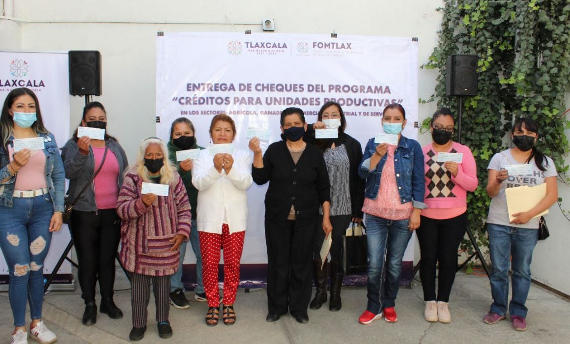 Entrega Fomtlax más de 13 mdp a unidades productivas