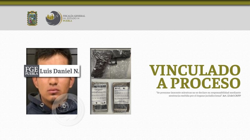 Por: Cortesía Luis Daniel N. es enviado a prisión por robo a transporte público en la ciudad de Puebla