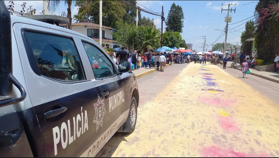 Saldo blanco al término de festejos de Semana Santa reporta Coronango 