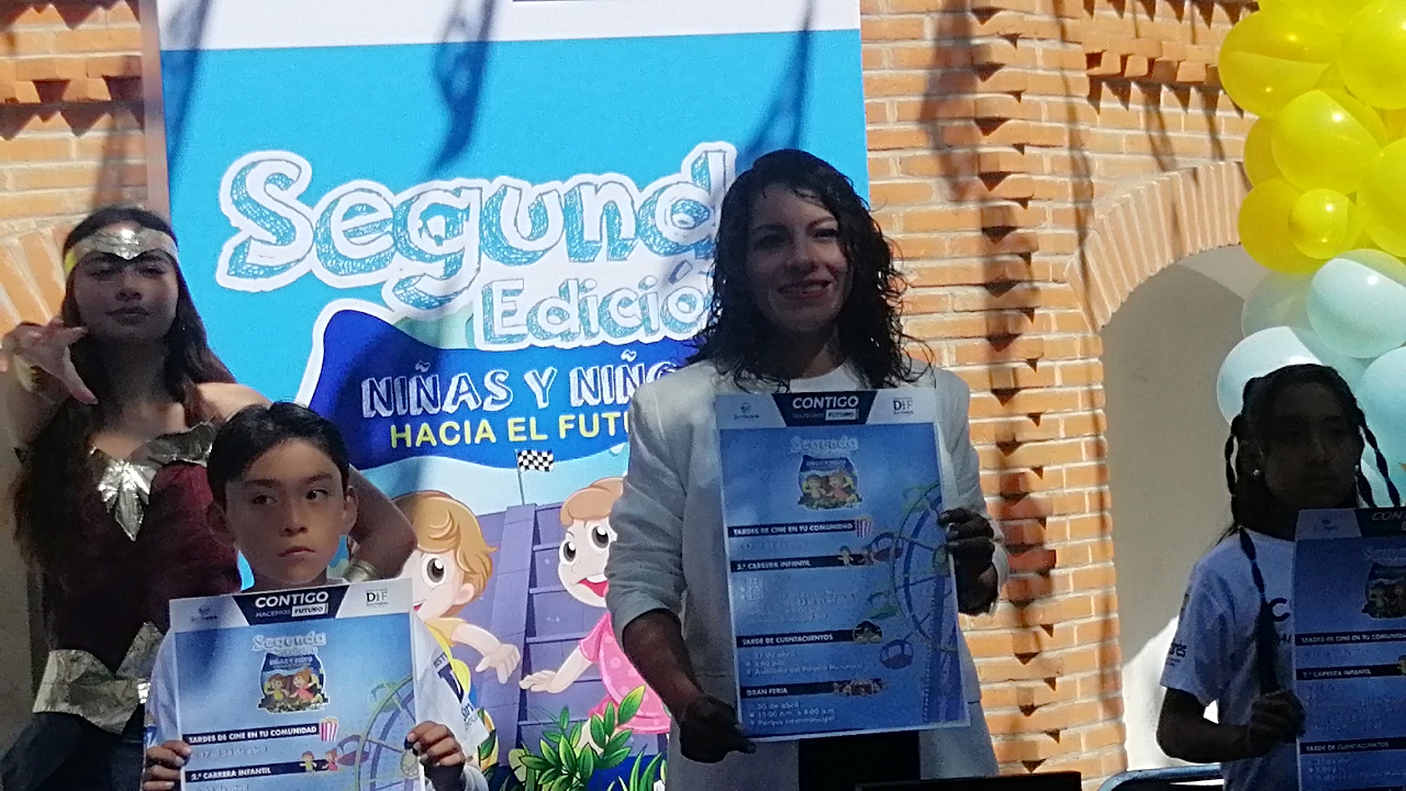 Guadalupe Cuautle presenta programa de la segunda edición “Niñas y Niños Hacia el Futuro”