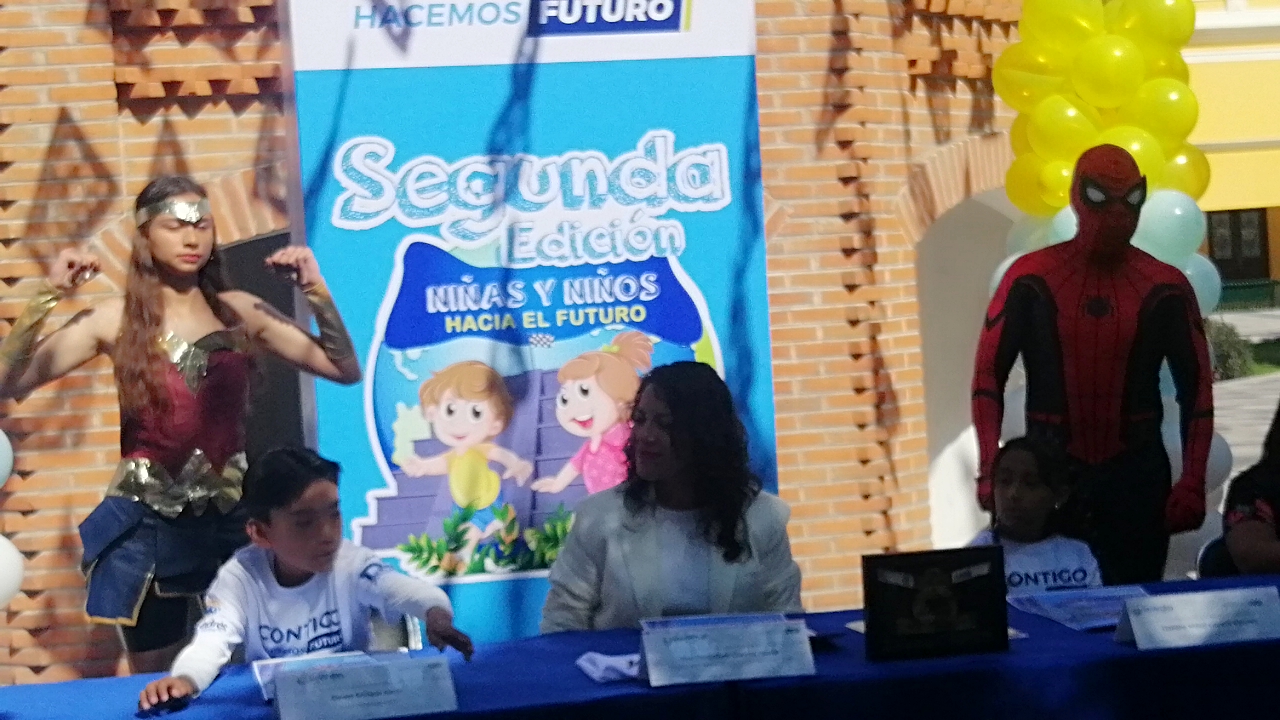 Por: Cortesía Lula Pineda Guadalupe Cuautle presenta programa de la segunda edición “Niñas y Niños Hacia el Futuro”