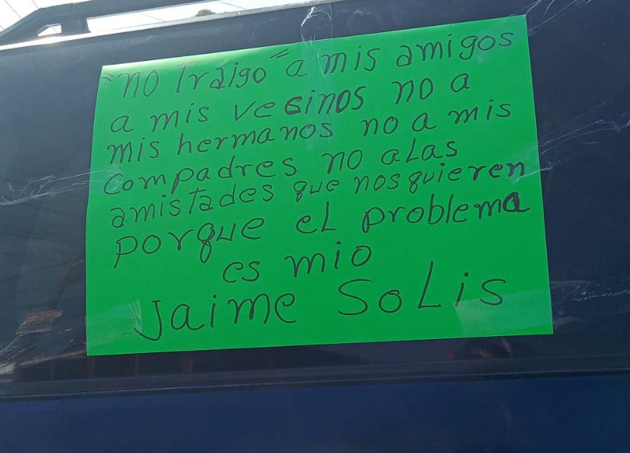 Cierran vialidad frente a PGJE por conflicto de viviendas