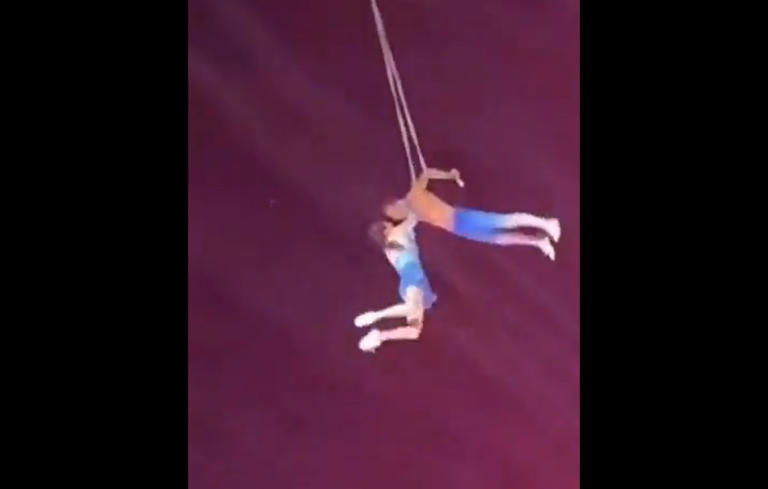 Por: Cortesía Trapecista pierde la vida al caer de las alturas en medio de show de acrobacias (Vídeo)