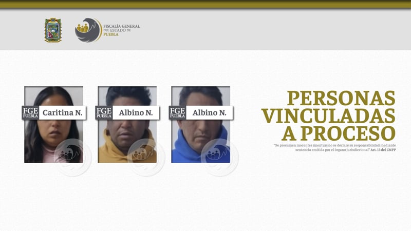 Por: Cortesía Sujetos son enviados a prisión por privar de la libertad a una persona en Amozoc