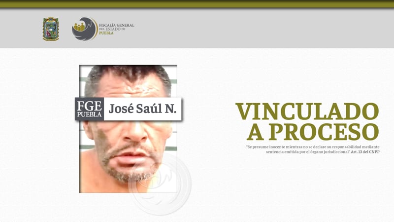 Por: Cortesía José Saúl N. es enviado a prisión por el homicidio de su padre tras atacarlo con un palo en Ciudad Serdán