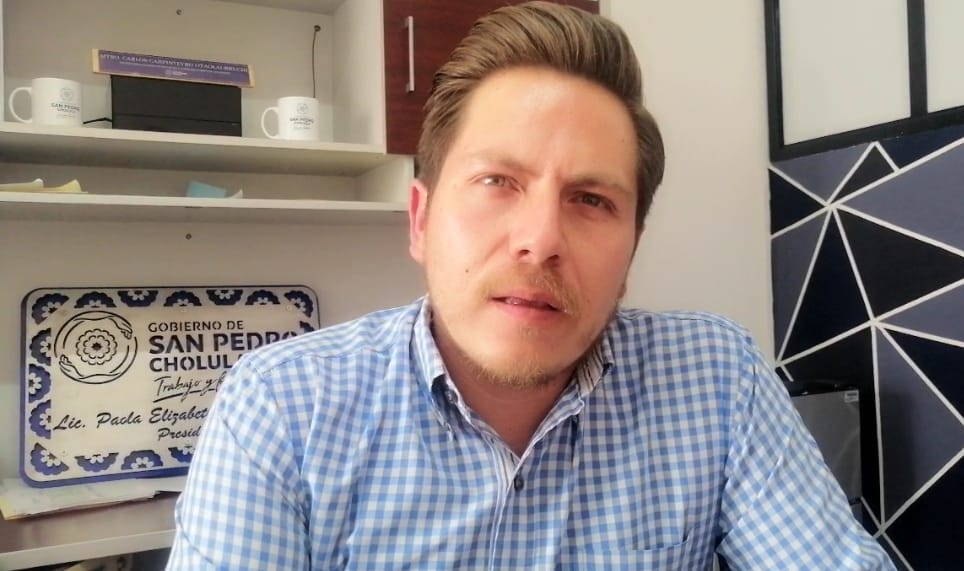 Por: Cortesía Lula Pineda Arrancó primera Jornada de Bacheo 2023 en San Pedro Cholula