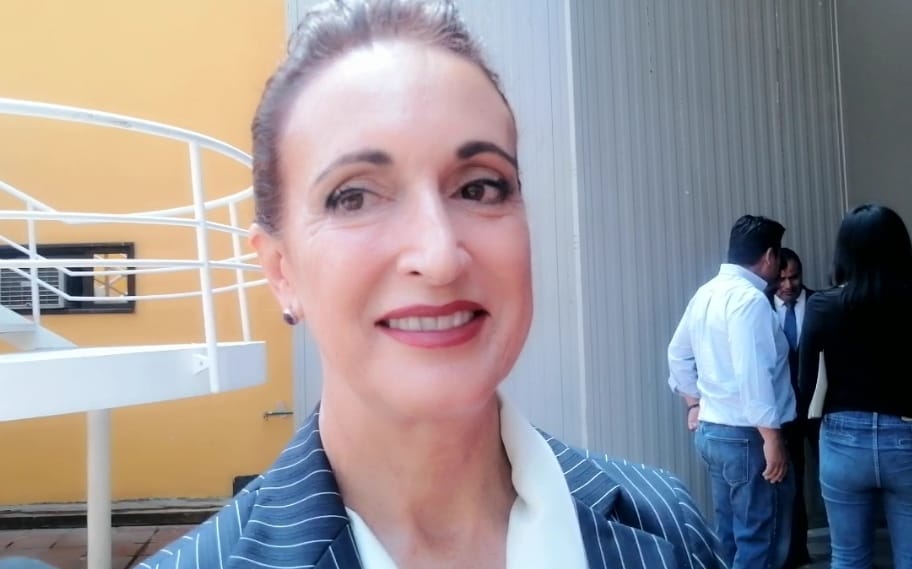Augusta Díaz de Rivera asevera que Puebla pintará la gubernatura de azul en 2024