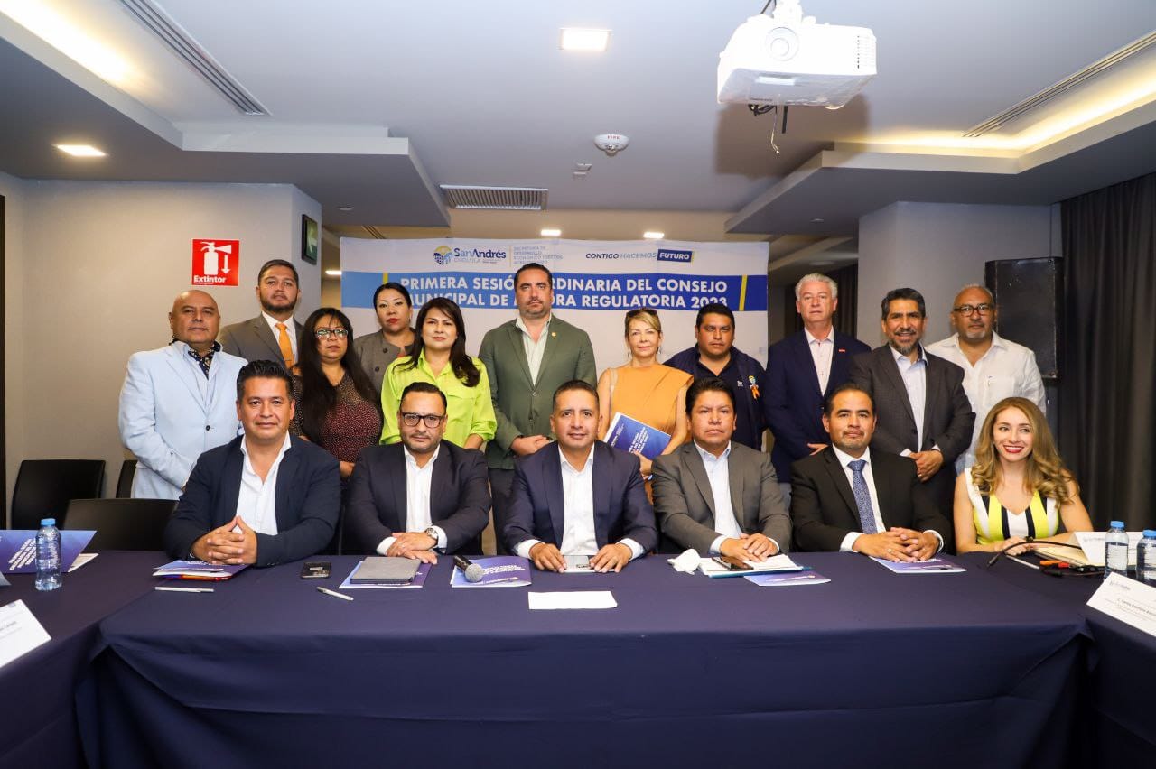Encabeza Mundo Tlatehui Primera Sesión Ordinaria del Consejo Municipal de Mejora Regulatoria