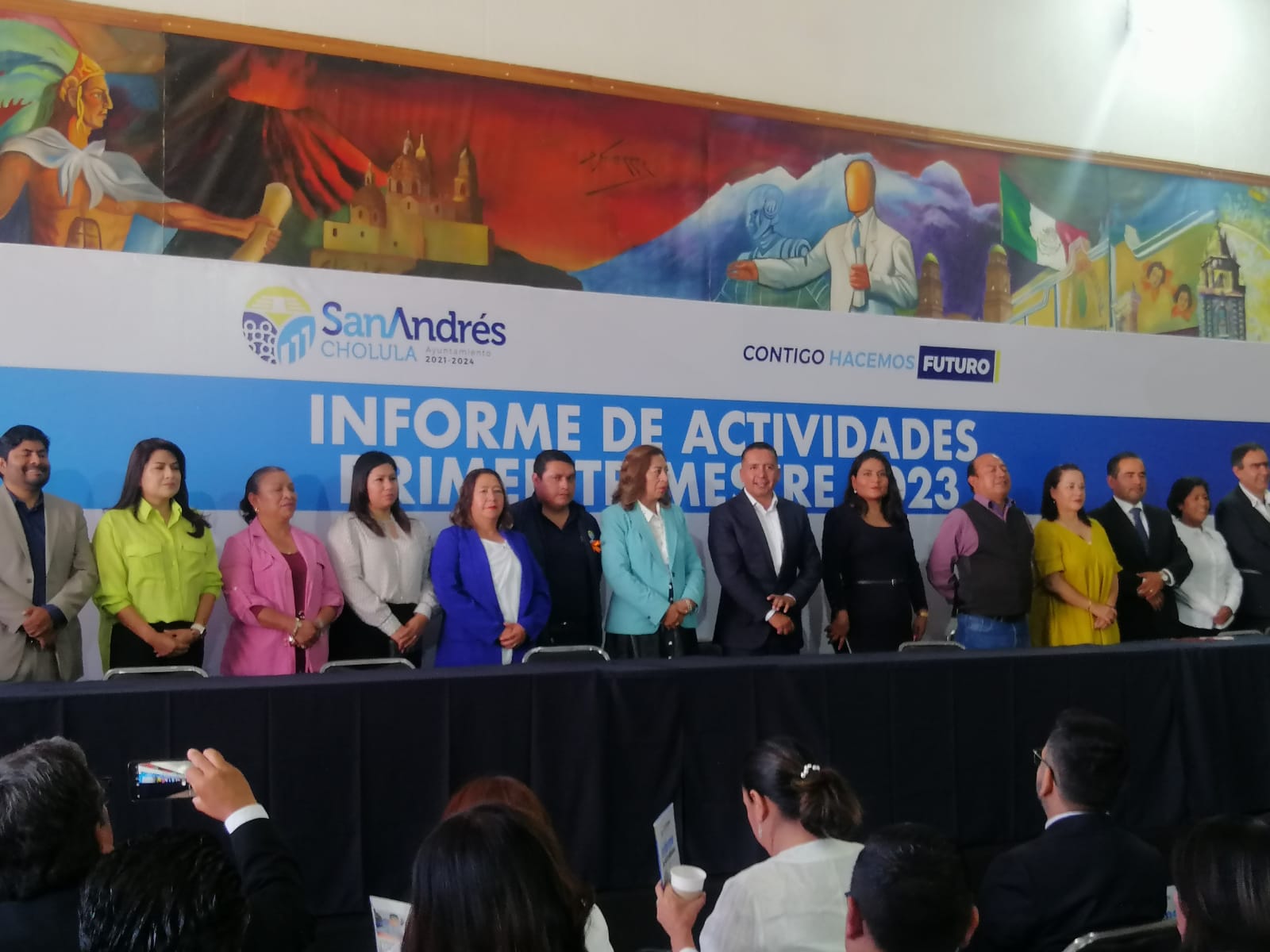 Edmundo Tlatehui: abierto a las críticas es como se dice en su “Informe de Actividades Primer Trimestre 2023”