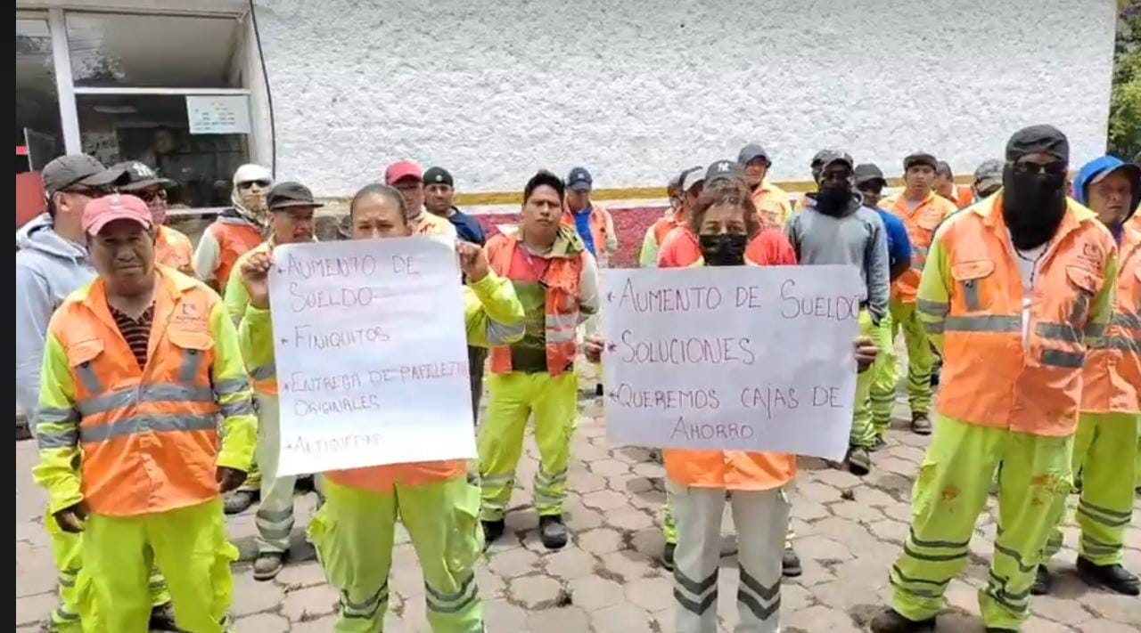 Trabajadores de mantenimiento hacen paro laboral, acuden a la STPS