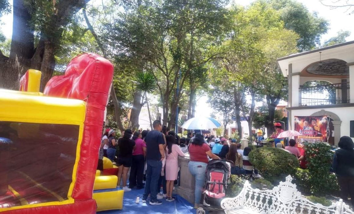 Por: Cortesía Realizan con éxito festival Domingueando en Familia en Apetatitlán