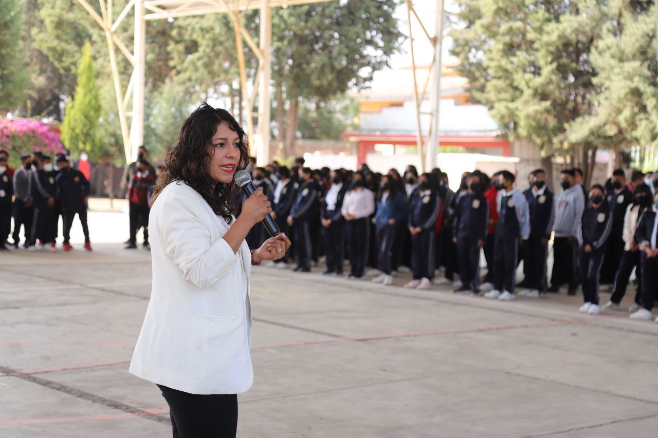Lupita Cuautle encabezó el arranque de Jornadas de Sensibilización en instituciones educativas